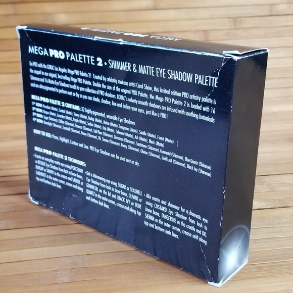 Lorac Mega Pro 2 Eyeshadow Palette - Picture 2 of 6